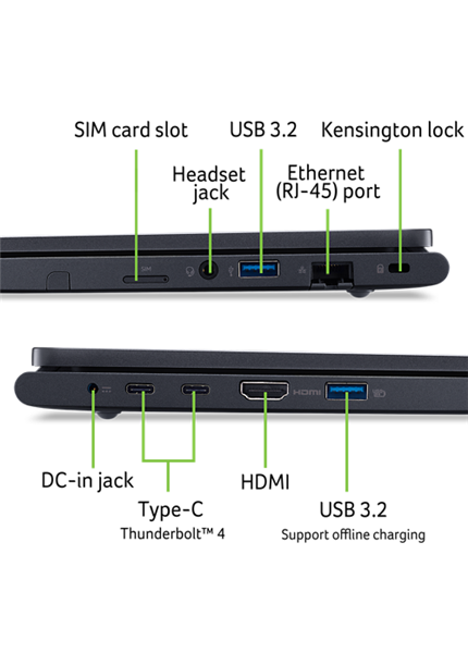 ACER TravelMate P4 14" WUXGA 120U/16/5/I/W11P ACER TravelMate P4 14" WUXGA 120U/16/5/I/W11P