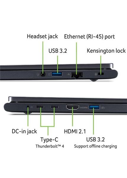 ACER TravelMate P4 16" WUXGA i7-13700/1/1/Int/W11P ACER TravelMate P4 16" WUXGA i7-13700/1/1/Int/W11P