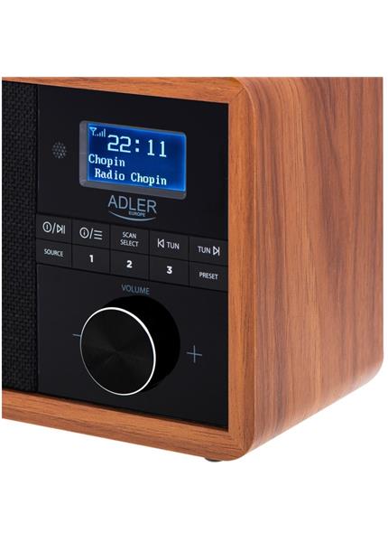 ADLER AD 1184, FM Rádio s Bluetooth, DAB+ ADLER AD 1184, FM Rádio s Bluetooth, DAB+