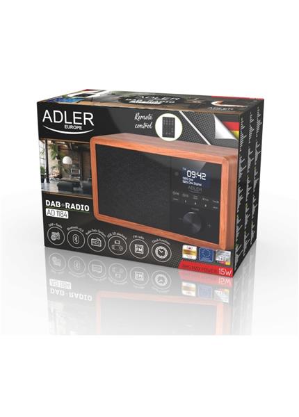 ADLER AD 1184, FM Rádio s Bluetooth, DAB+ ADLER AD 1184, FM Rádio s Bluetooth, DAB+