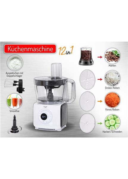 ADLER AD 4224, Kuchynský robot 12v1, 2000W ADLER AD 4224, Kuchynský robot 12v1, 2000W