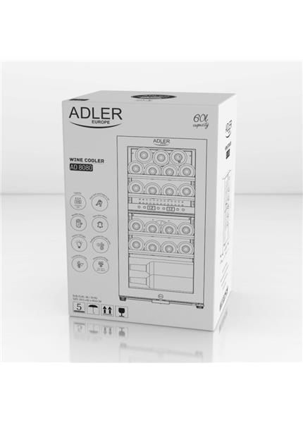 ADLER AD 8080, Vinotéka s kompresorom, 60L ADLER AD 8080, Vinotéka s kompresorom, 60L