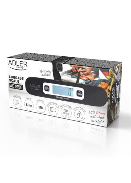 ADLER AD 8190 Cestovná váha ADLER AD 8190 Cestovná váha