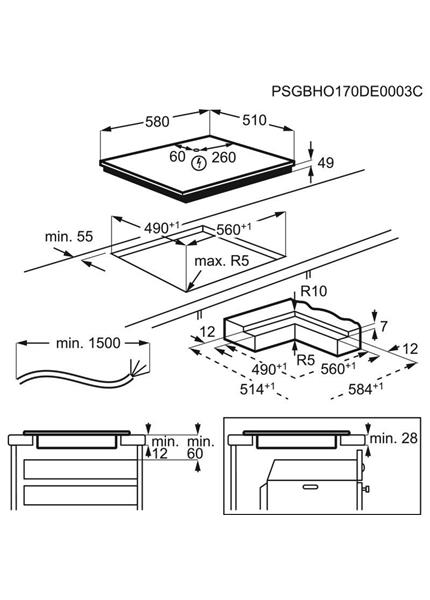 AEG Indukčná varná doska IKE64441IB AEG Indukčná varná doska IKE64441IB