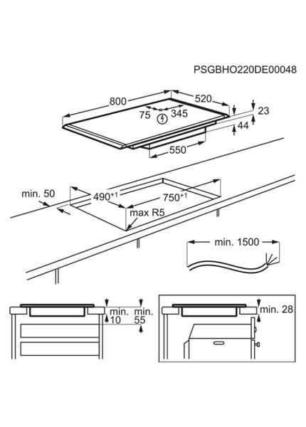 AEG Indukčná varná doska NII84B30AZ AEG Indukčná varná doska NII84B30AZ