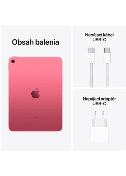 APPLE iPad 10,9" (2024) 256GB WiFi, Pink APPLE iPad 10,9" (2024) 256GB WiFi, Pink