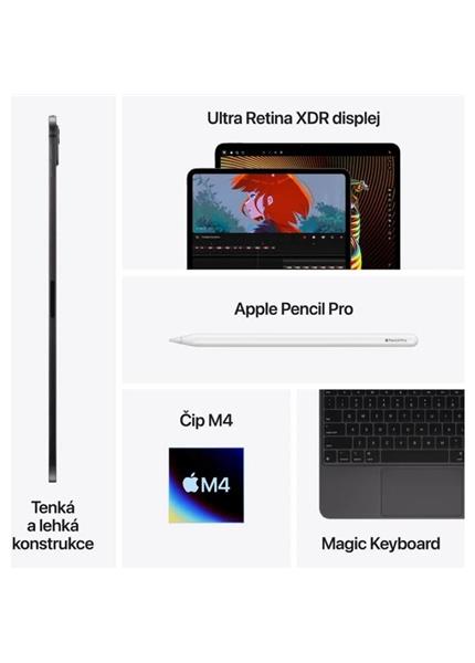 APPLE iPad Pro 13" (2024) 1TB WiFi, Sil APPLE iPad Pro 13" (2024) 1TB WiFi, Sil