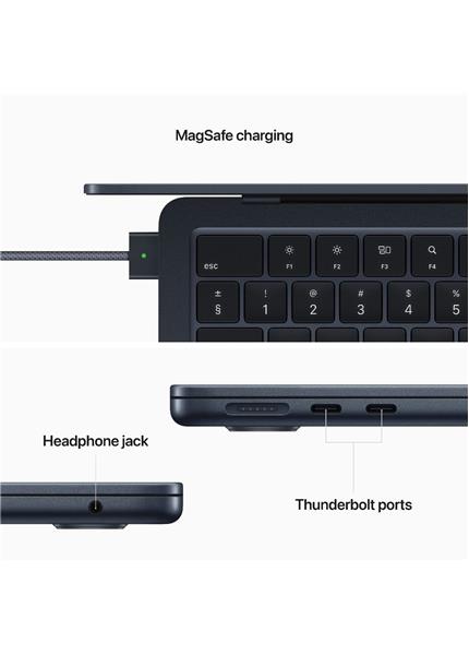 APPLE MacBook AIR 2024 13,6" WQXGA M3 8G/16/256 Mi APPLE MacBook AIR 2024 13,6" WQXGA M3 8G/16/256 Mi