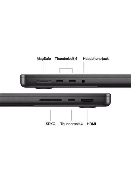 APPLE MacBook Pro (2024) 14,2" M4/24/1/I/Blk APPLE MacBook Pro (2024) 14,2" M4/24/1/I/Blk