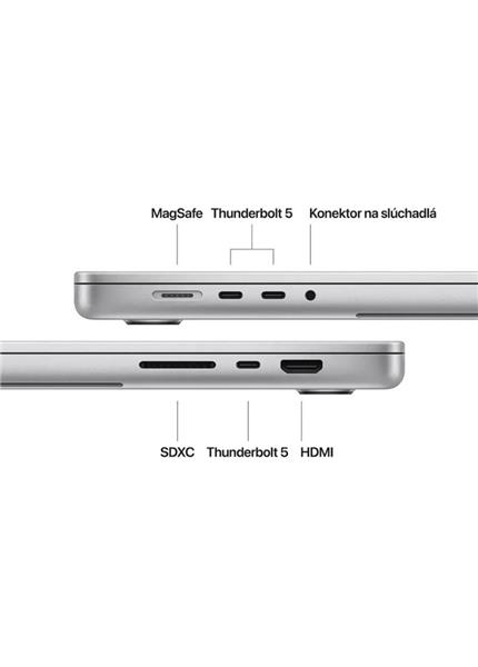 APPLE MacBook Pro (2024) 16,2" M4 Pro/24/5/I/Sil APPLE MacBook Pro (2024) 16,2" M4 Pro/24/5/I/Sil
