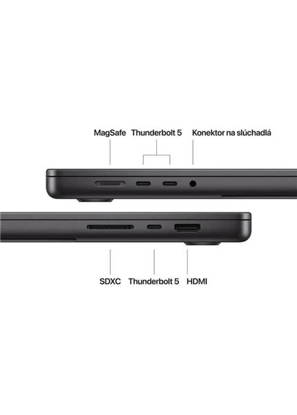 APPLE MacBook Pro (2024) 16,2" M4 Pro/48/5/I/Blk APPLE MacBook Pro (2024) 16,2" M4 Pro/48/5/I/Blk