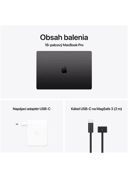 APPLE MacBook Pro (2024) 16,2" M4 Pro/48/5/I/Blk APPLE MacBook Pro (2024) 16,2" M4 Pro/48/5/I/Blk