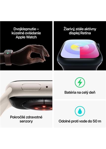 APPLE Watch SERIES 9 GPS+Cell, 41mm, MA MS B S/M APPLE Watch SERIES 9 GPS+Cell, 41mm, MA MS B S/M