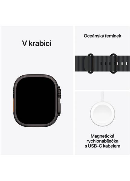 APPLE Watch ULTRA 2GPS+CE, 49mm Bl Ti Bl Oc Band APPLE Watch ULTRA 2GPS+CE, 49mm Bl Ti Bl Oc Band