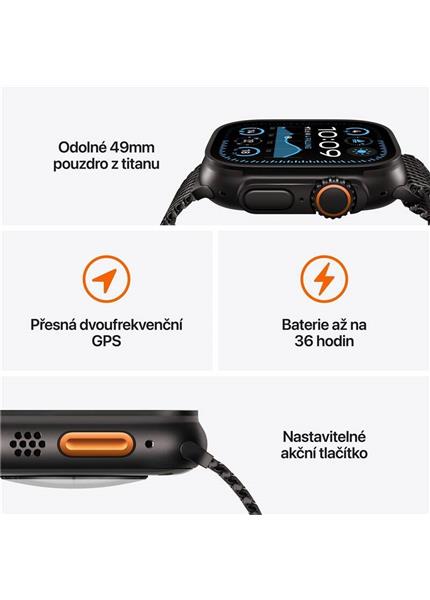 APPLE Watch ULTRA 2GPS+CE, 49mm Bl Ti DG Al Loop S APPLE Watch ULTRA 2GPS+CE, 49mm Bl Ti DG Al Loop S