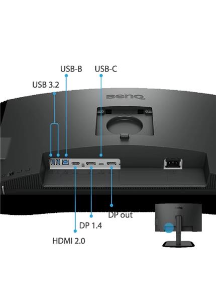 BENQ PD2506, LED Monitor 25" QHD, Dark Grey BENQ PD2506, LED Monitor 25" QHD, Dark Grey