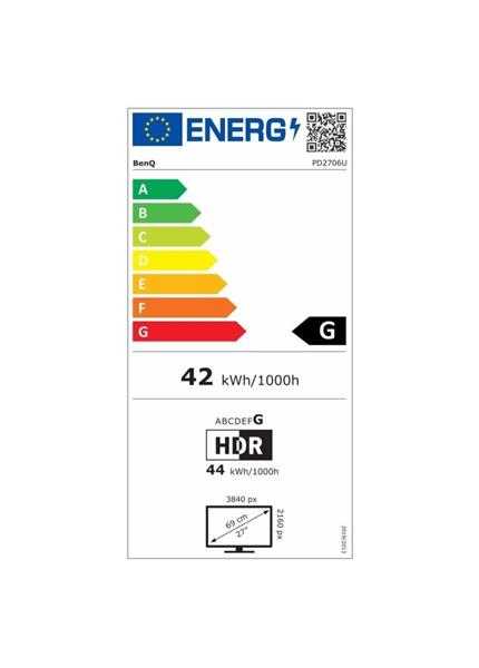 BENQ PD2706U, LED Monitor 27" 4K UHD, šedý BENQ PD2706U, LED Monitor 27" 4K UHD, šedý