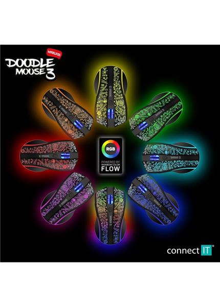 CONNECT IT CMO-3530-DD Doodle III black CONNECT IT CMO-3530-DD Doodle III black