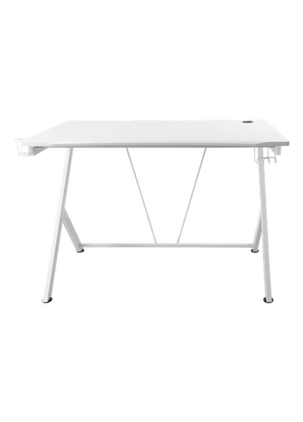 DELTACO GAM-055-W WT85, Herný stôl, biely DELTACO GAM-055-W WT85, Herný stôl, biely