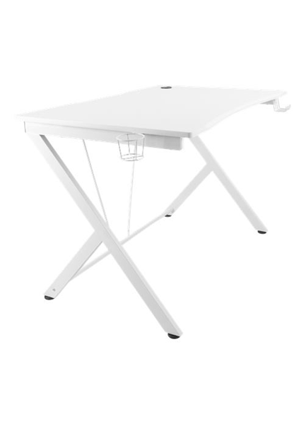 DELTACO GAM-055-W WT85, Herný stôl, biely DELTACO GAM-055-W WT85, Herný stôl, biely