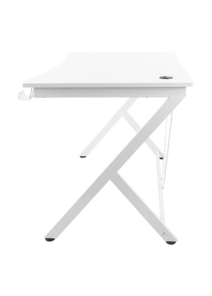 DELTACO GAM-055-W WT85, Herný stôl, biely DELTACO GAM-055-W WT85, Herný stôl, biely