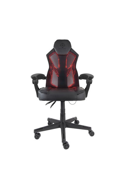 DELTACO GAM-086, RGB Herná stolička čierna DELTACO GAM-086, RGB Herná stolička, čierna