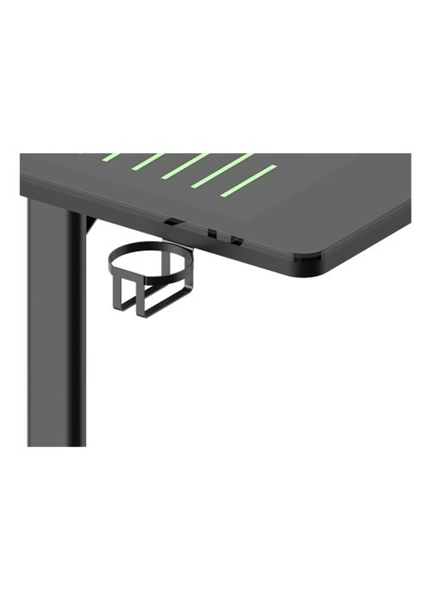 DELTACO GAM-150 DT420 RGB, Herný stôl, čierny DELTACO GAM-150 DT420 RGB, Herný stôl, čierny