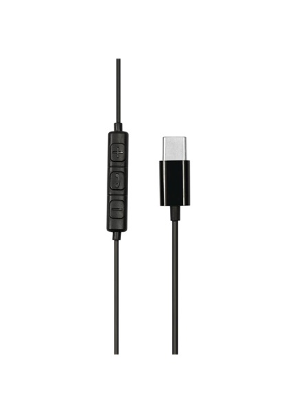 DELTACO HL-W110, USB C Slúchadlá do uší, blk DELTACO HL-W110, USB C Slúchadlá do uší, blk