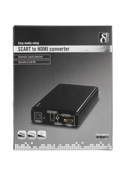 DELTACO Redukcia SCART-HDMI1 DELTACO Redukcia SCART-HDMI1
