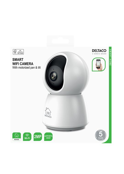 DELTACO SH-IPC06, SMART HOME WiFi kamera DELTACO SH-IPC06, SMART HOME WiFi kamera