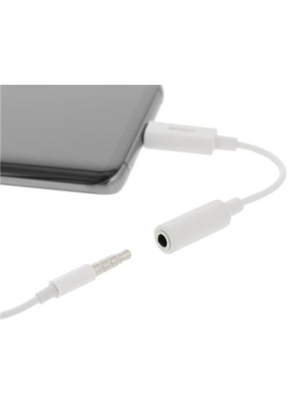 DELTACO USBC-1145, USB-C samec/Jack 3.5mm samica DELTACO USBC-1145, USB-C samec/Jack 3.5mm samica
