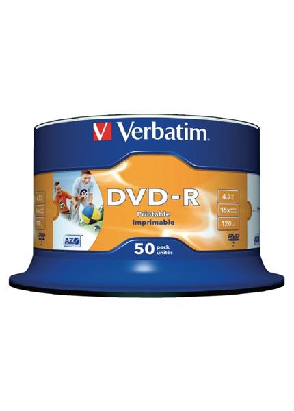 DVD - R Verbatim 4.7GB 16x CAKE 50pcs 43533 DVD - R Verbatim 4.7GB 16x CAKE 50pcs 43533