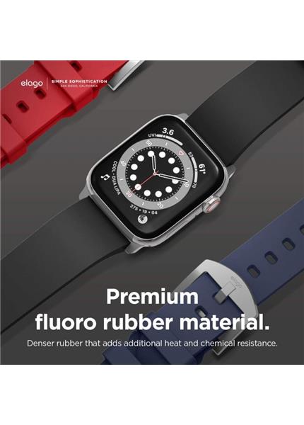 ELAGO Premium Rubber 38/40/41mm, Remienok, blk ELAGO Premium Rubber 38/40/41mm, Remienok, blk