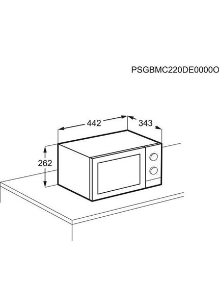ELECTROLUX Mikrovlnná rúra EMZ421MMK ELECTROLUX Mikrovlnná rúra EMZ421MMK