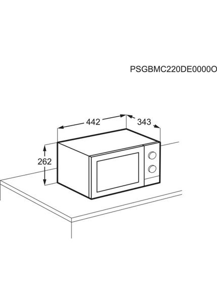 ELECTROLUX Mikrovlnná rúra EMZ421MMTI ELECTROLUX Mikrovlnná rúra EMZ421MMTI