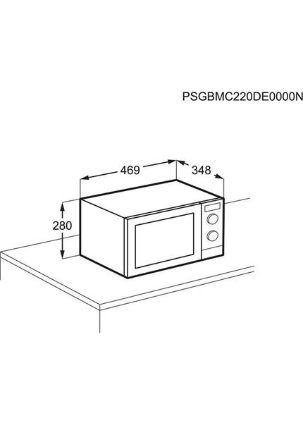 ELECTROLUX mikrovlnná rúra EMZ725MMK ELECTROLUX mikrovlnná rúra EMZ725MMK