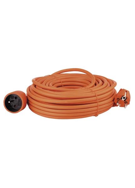 EMOS Predlžovací kábel 3x1,5mm 1 zásuvka 25m oran EMOS Predlžovací kábel 3x1,5mm 1 zásuvka 25m oran