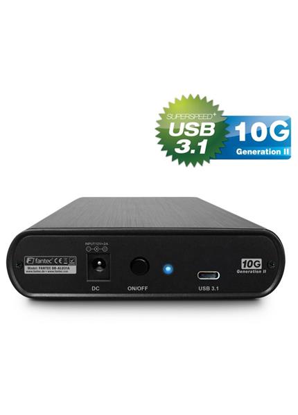 FANTEC DB-ALU31A-10G 3,5" USB 3.0 SATA FANTEC DB-ALU31A-10G 3,5" USB 3.0 SATA