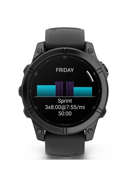 GARMIN fenix E - 47mm, AMOLED, Slate, Black GARMIN fenix E - 47mm, AMOLED, Slate, Black