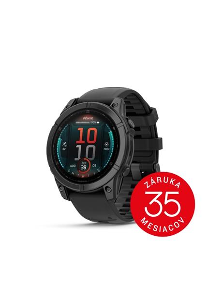 GARMIN fenix E - 47mm, AMOLED, Slate, Black GARMIN fenix E - 47mm, AMOLED, Slate, Black