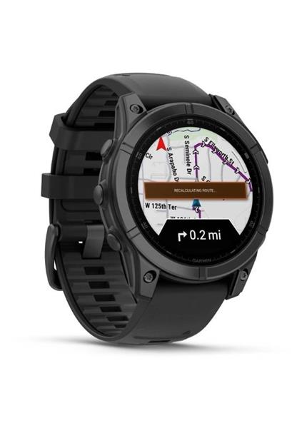 GARMIN fenix E - 47mm, AMOLED, Slate, Black GARMIN fenix E - 47mm, AMOLED, Slate, Black