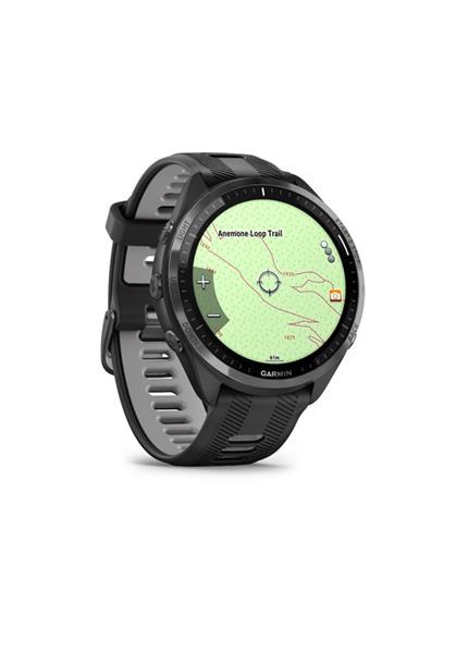 GARMIN Forerunner 965, Black/Powder Gray GARMIN Forerunner 965, Black/Powder Gray