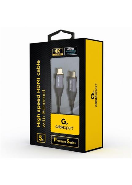 GEMBIRD Kábel HDMI 2.0b Sc/Sc 5m AWG26 GEMBIRD Kábel HDMI 2.0b Sc/Sc 5m AWG26