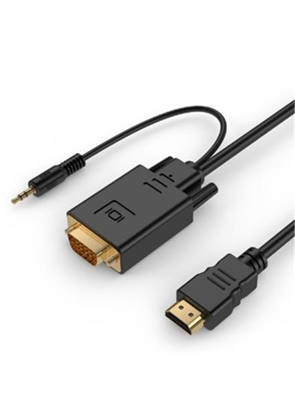 GEMBIRD Kábel HDMI Samec/VGA Samec  + 3,5mm Jack GEMBIRD Kábel HDMI Samec/VGA Samec  + 3,5mm Jack