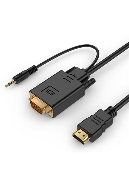 GEMBIRD Kábel HDMI Samec/VGA Samec  + 3,5mm Jack GEMBIRD Kábel HDMI Samec/VGA Samec  + 3,5mm Jack