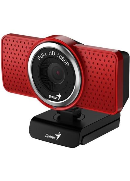 GENIUS ECAM 8000, Webkamera FHD s mikrofónom red GENIUS ECAM 8000, Webkamera FHD s mikrofónom red