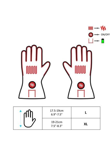 GLOVII Motorcycle, Vyhrievané rukavice, L GLOVII Motorcycle, Vyhrievané rukavice, L