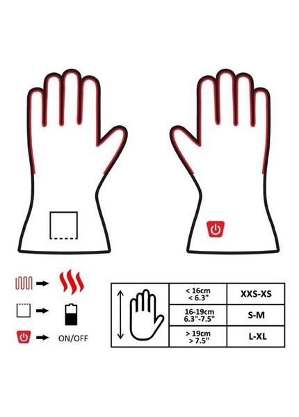GLOVII Universal, Vyhrievané rukavice, L-XL, šed GLOVII Universal, Vyhrievané rukavice, L-XL, šed
