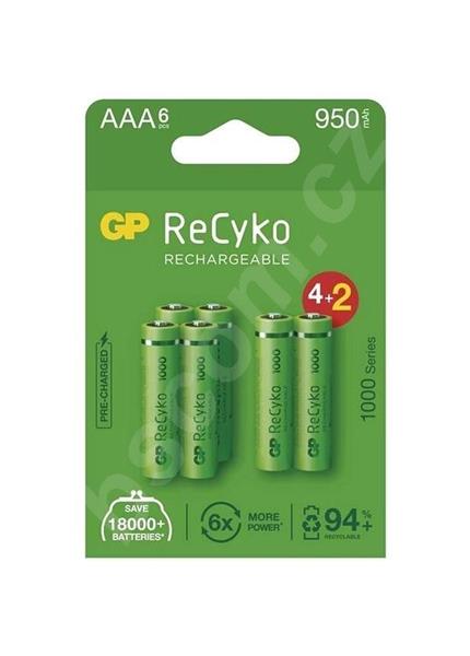 GP GP ReCyko 1000 (AAA), Batérie 6ks GP GP ReCyko 1000 (AAA), Batérie 6ks