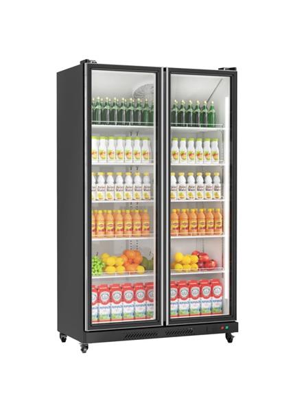 GUZZANTI GZ 798, Chladiaca vitrína, čierna GUZZANTI GZ 798, Chladiaca vitrína, čierna